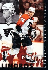 1995-96 Fleer Ultra Premier Pivot Eric Lindros #4 Flyers